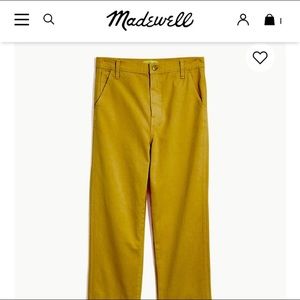 Madewell Classic straight pants size 26